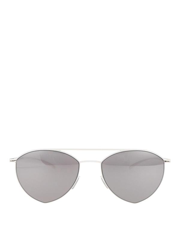 Mykita Lunettes De Soleil - Blanc