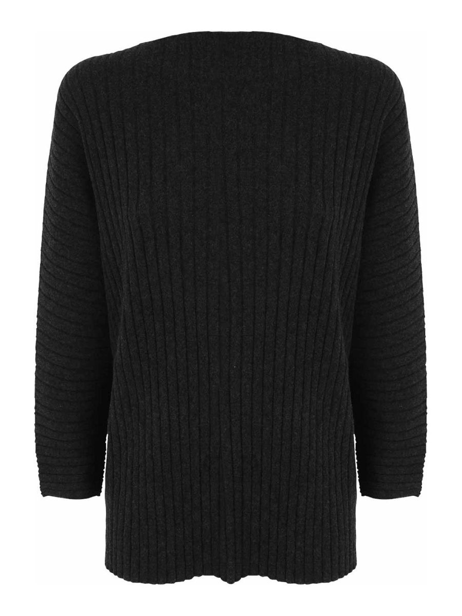 Liviana Conti Pull Col Rond - Gris
