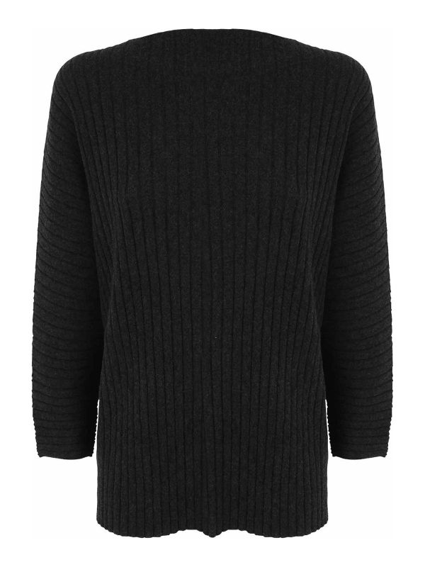 Liviana Conti Pull Col Rond - Gris