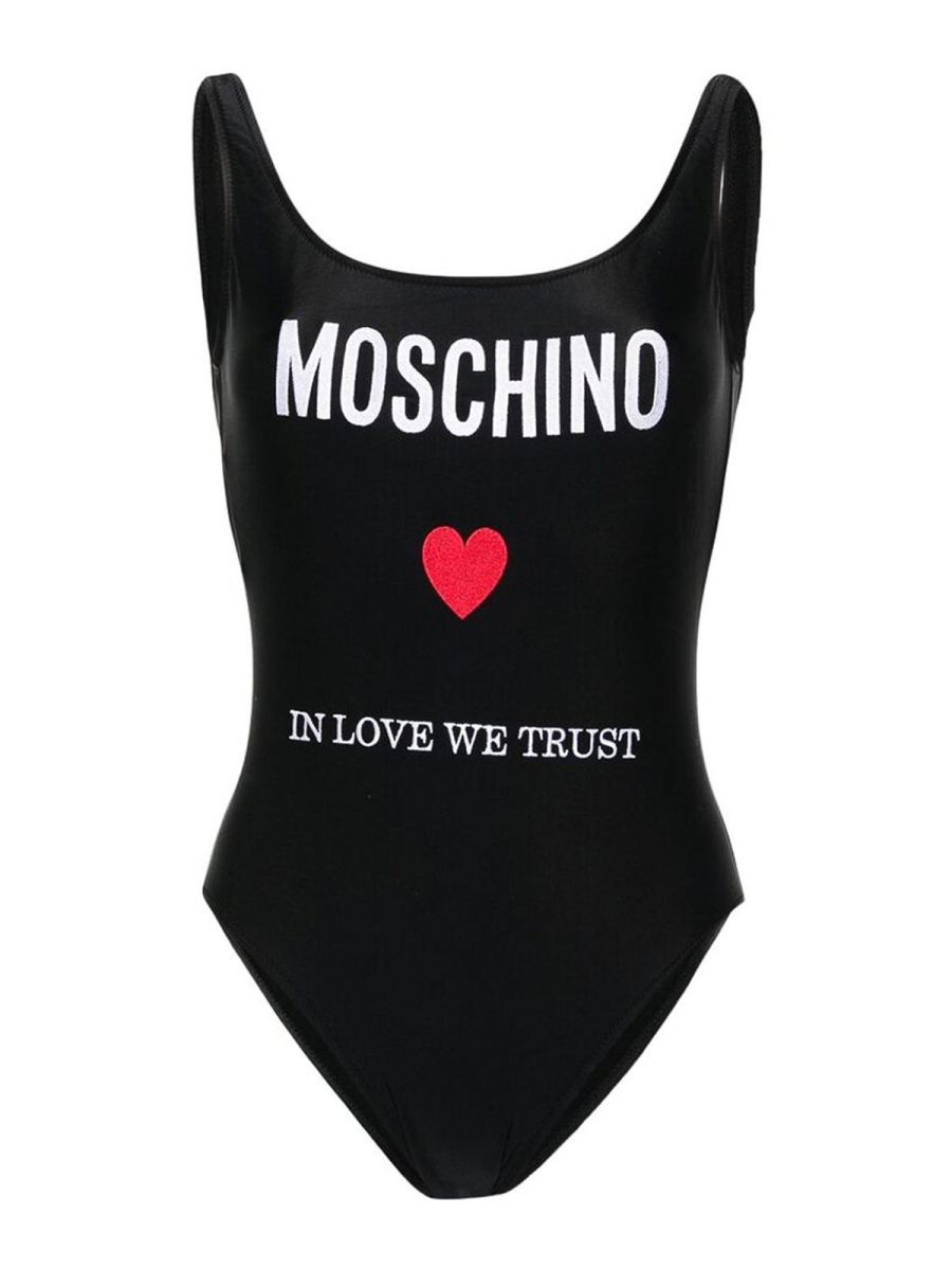 Moschino Short De Bain - Noir
