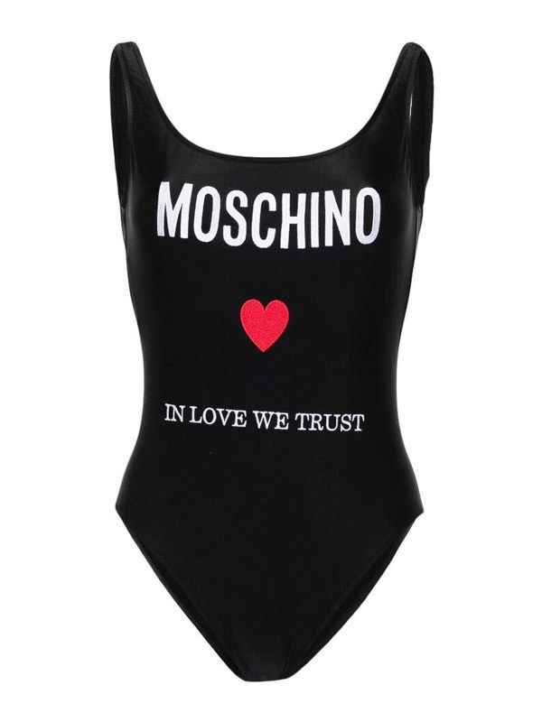 Moschino Short De Bain - Noir