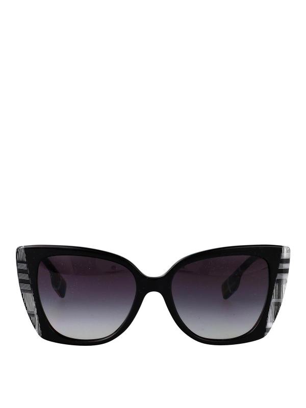 Burberry Lunettes De Soleil - Noir