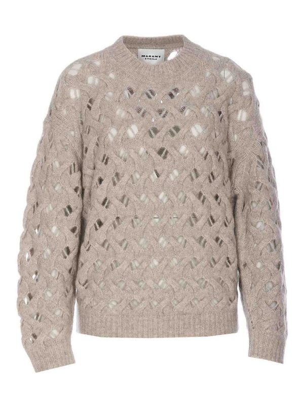 Isabel Marant Etoile Pull Col Rond - Gris