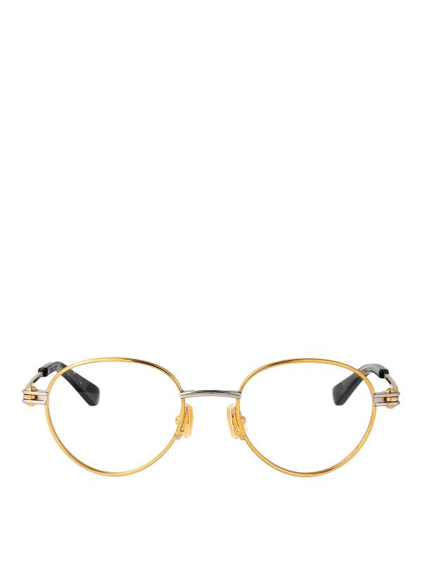 Bottega Veneta Lunettes De Soleil - Or