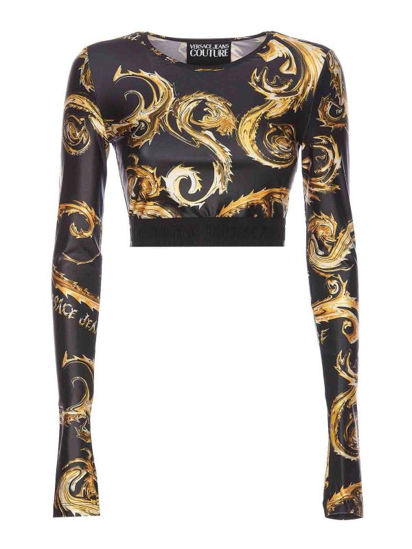 Versace Jeans Couture Top - Noir