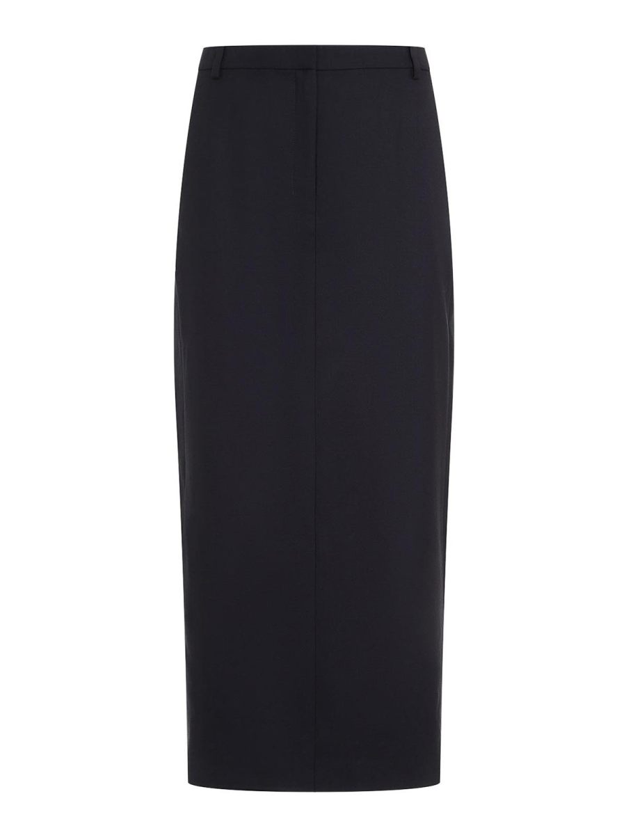 Theory Jupe Midi - Bleu