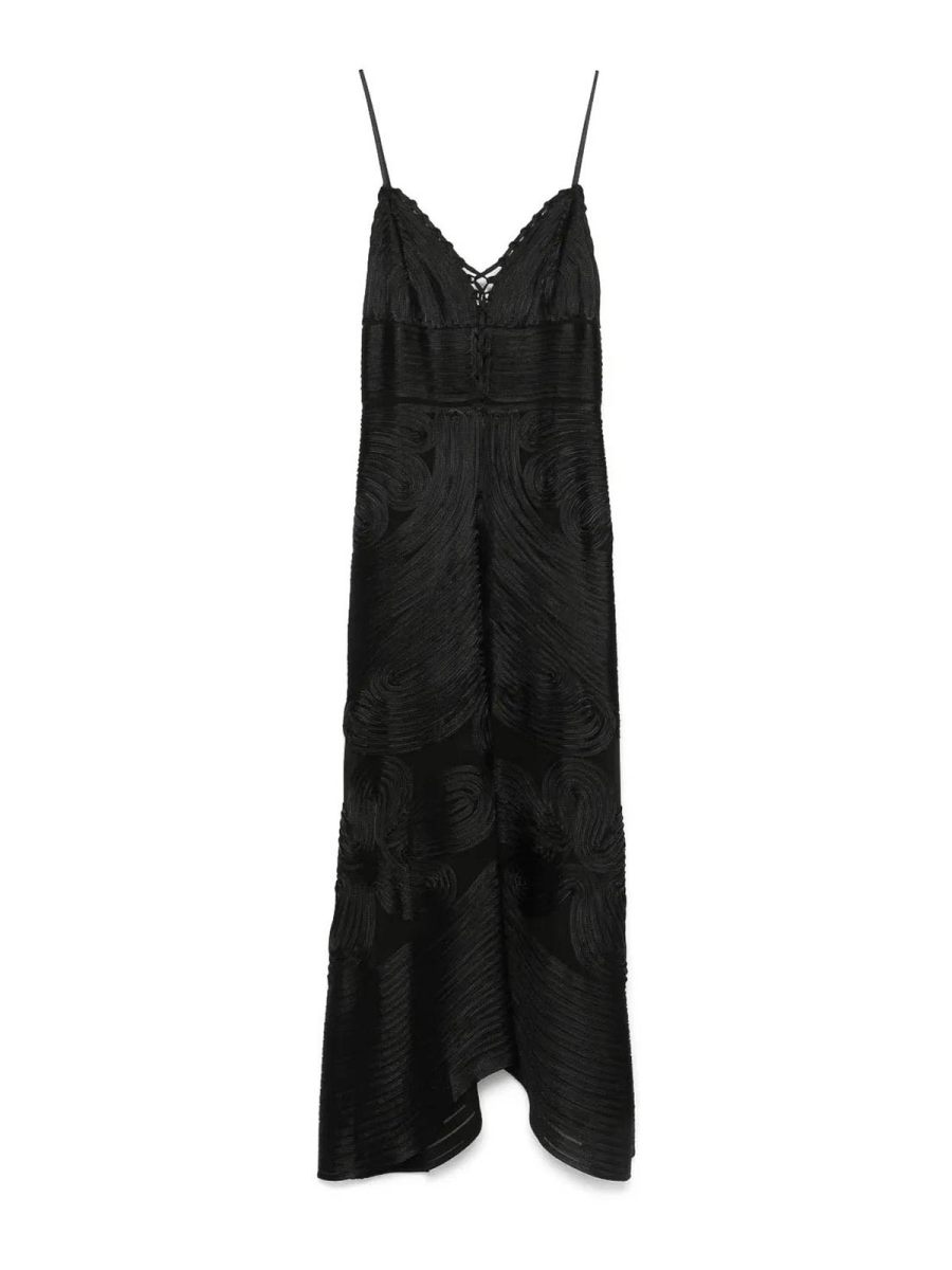 Ulla Johnson Robe Au Genou - Noir