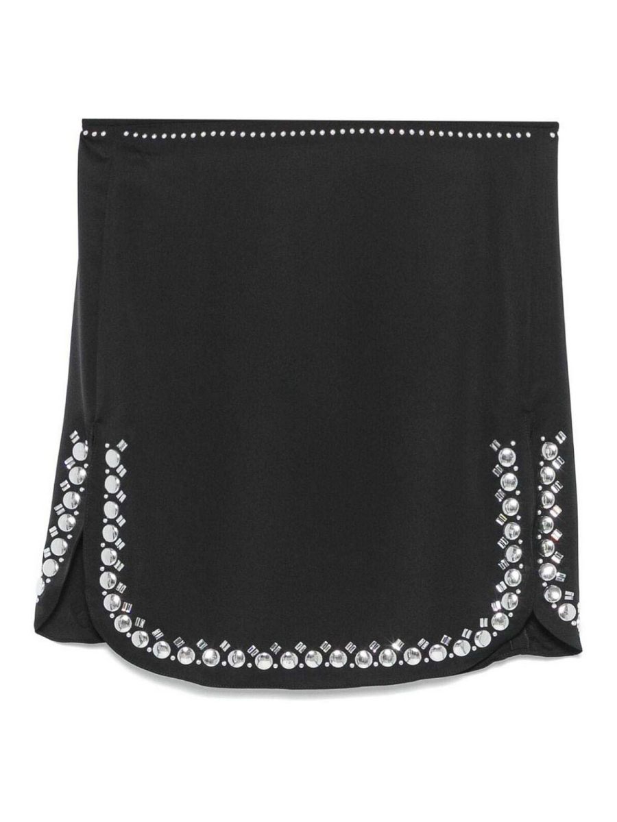 Rabanne Jupe Midi - Noir