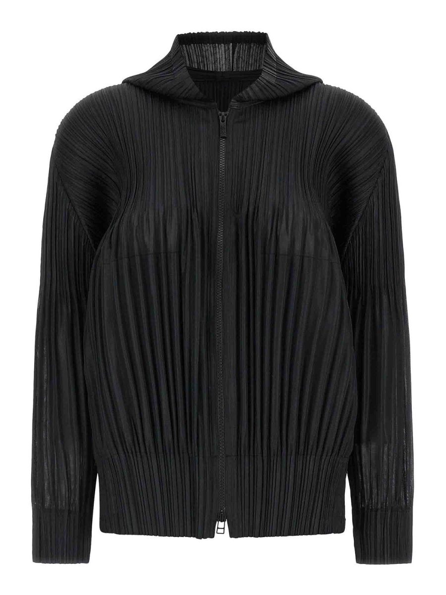 Pleats Please Issey Miyake Blouse - Noir