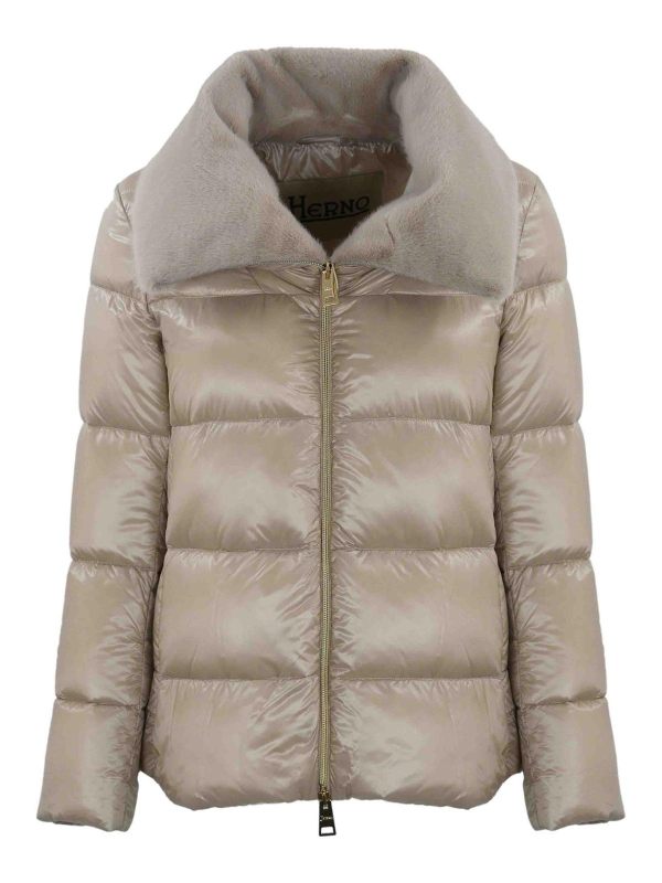 Herno Blouson Rembourré - Beige