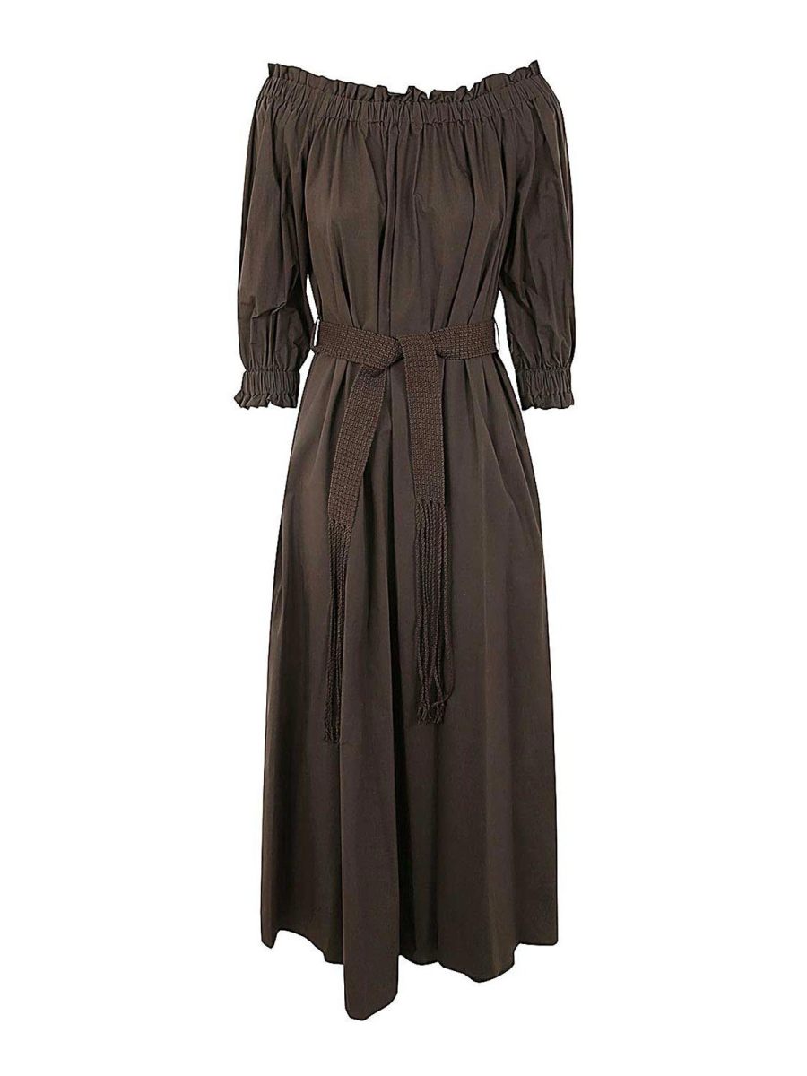 P. A.R. O.S. H. Robe De Soirée - Marron
