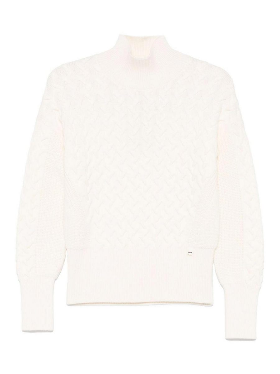 Herno Pull Col Bateau - Beige