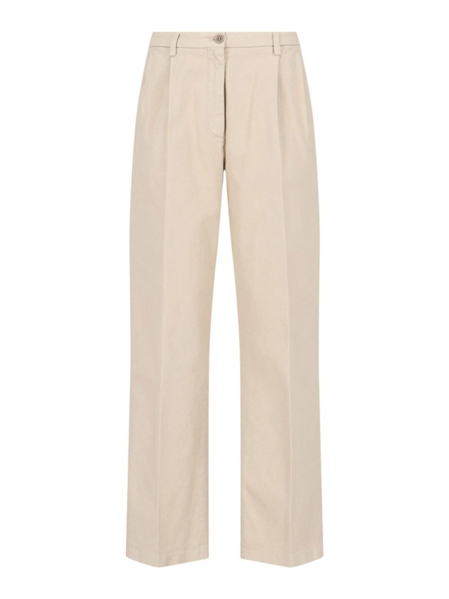 Aspesi Pantalons Décontractés - Beige
