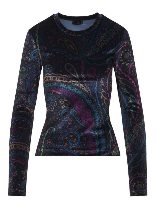 Etro Top - Bleu