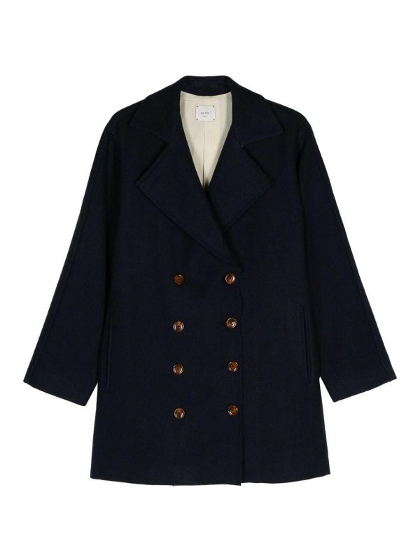 Alysi Manteau Court - Bleu