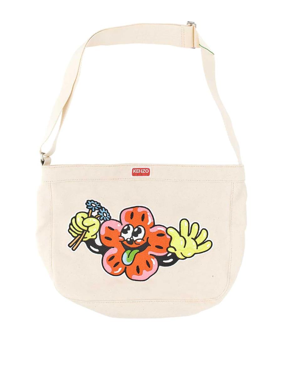 Kenzo Sac Porté Épaule - Rose Clair