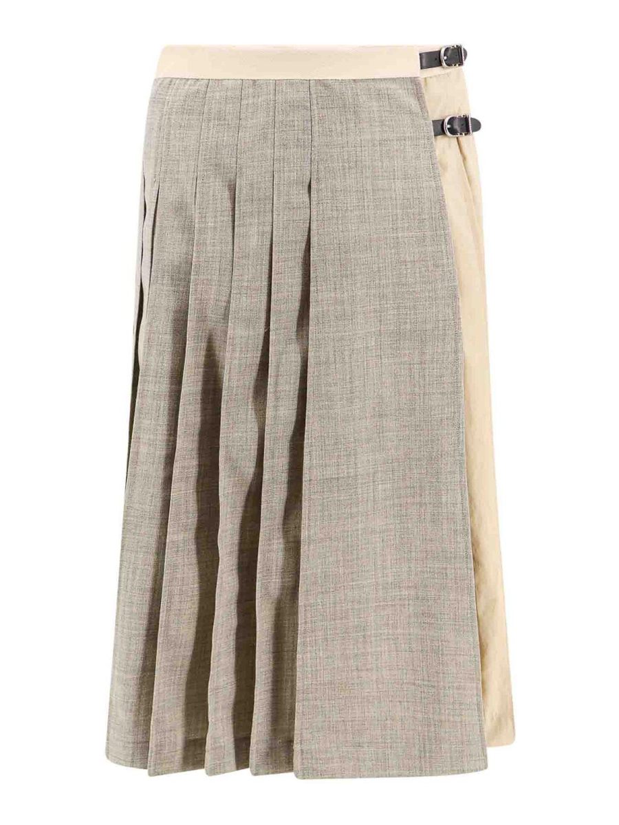 Durazzi Milano Jupe Midi - Gris
