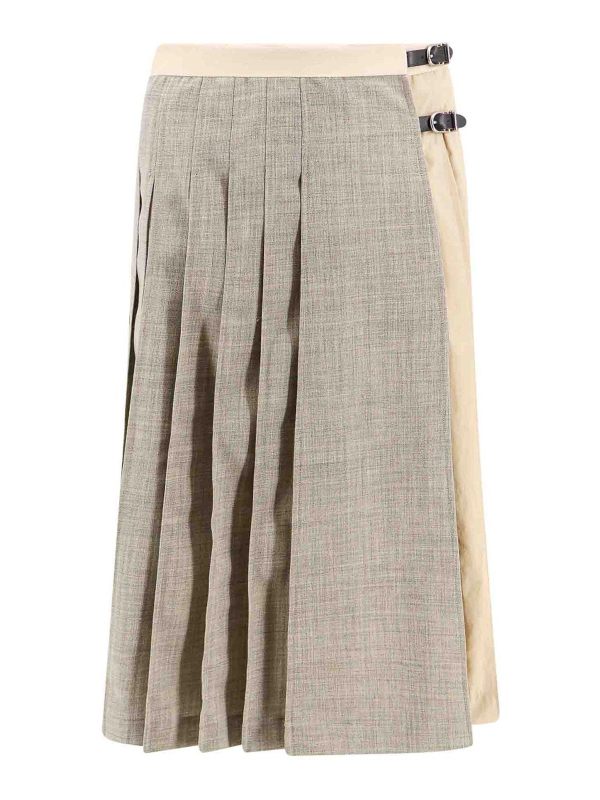 Durazzi Milano Jupe Midi - Gris