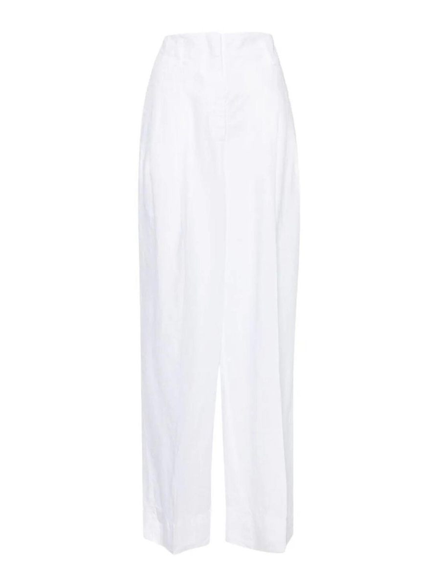 Peserico Pantalons Décontractés - Blanc