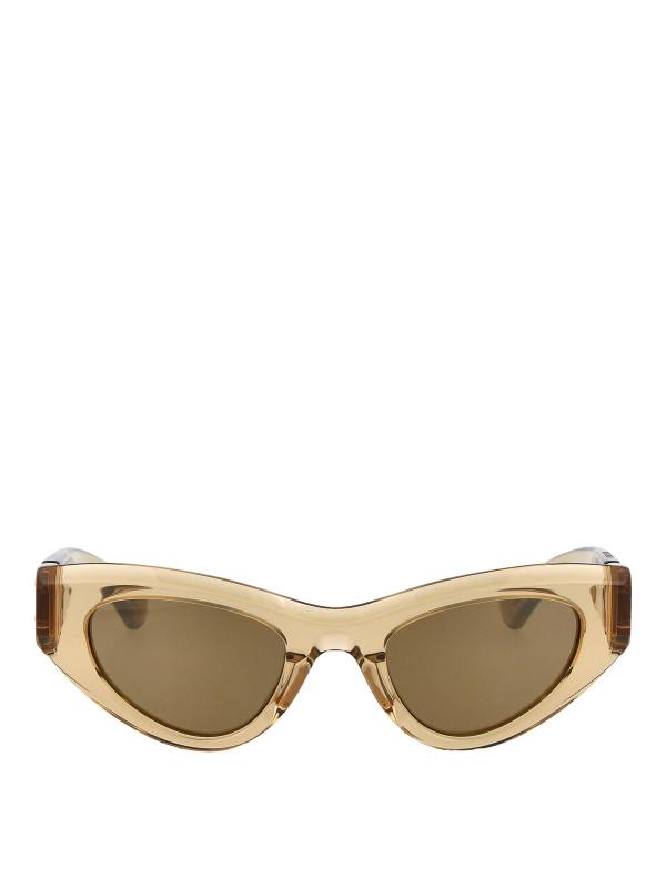 Bottega Veneta Lunettes De Soleil - Marron