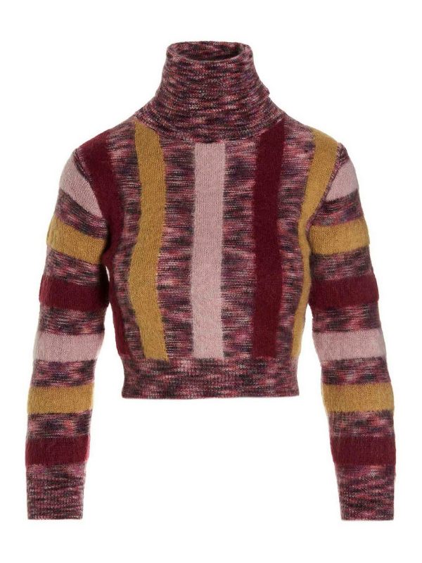 Dsquared2 Pull Col Roulé - Multicolore