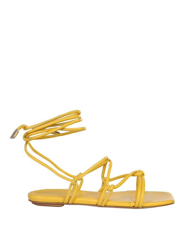 Gia Borghini Sandales - Jaune
