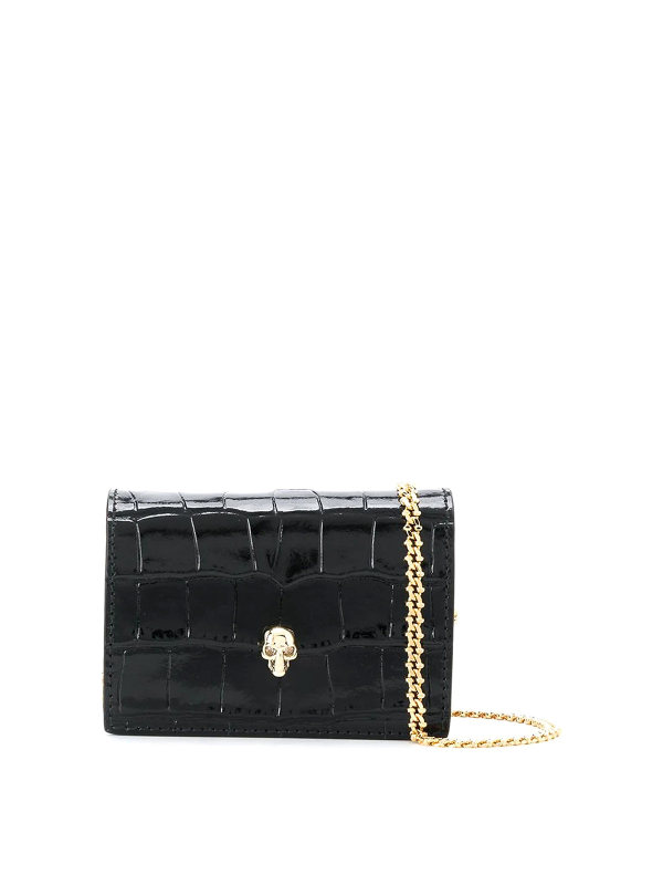 Alexander Mcqueen Portefeuilles - Noir