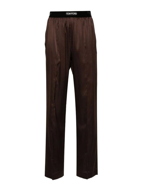 Tom Ford Jean Droit - Marron