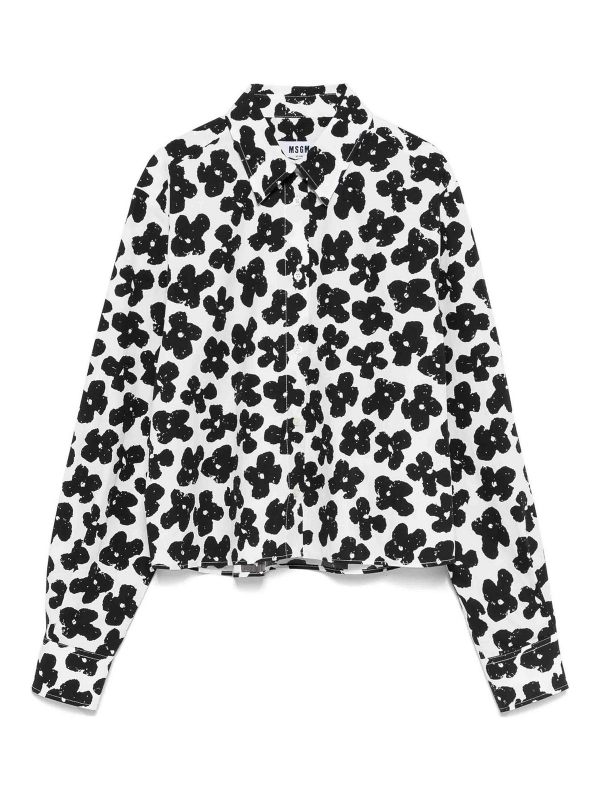 M. S.G. M. Chemise - Blanc