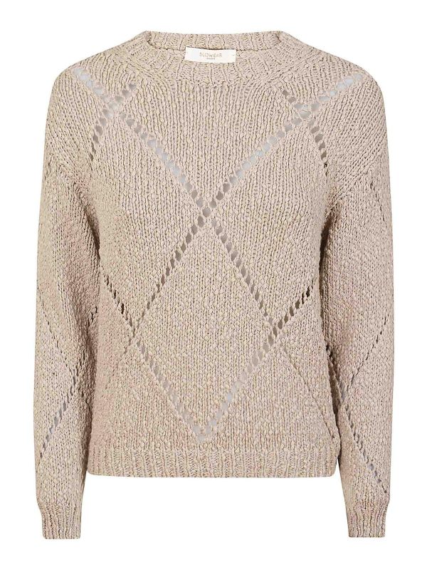 Zanone Pull Col Bateau - Beige