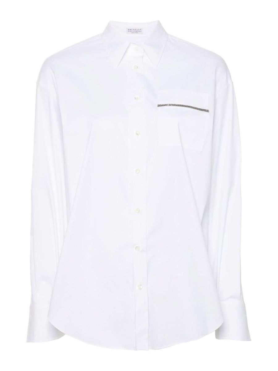 Brunello Cucinelli Chemise - Blanc