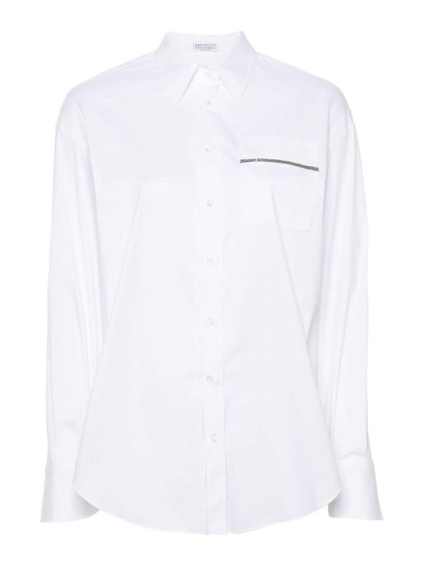 Brunello Cucinelli Chemise - Blanc