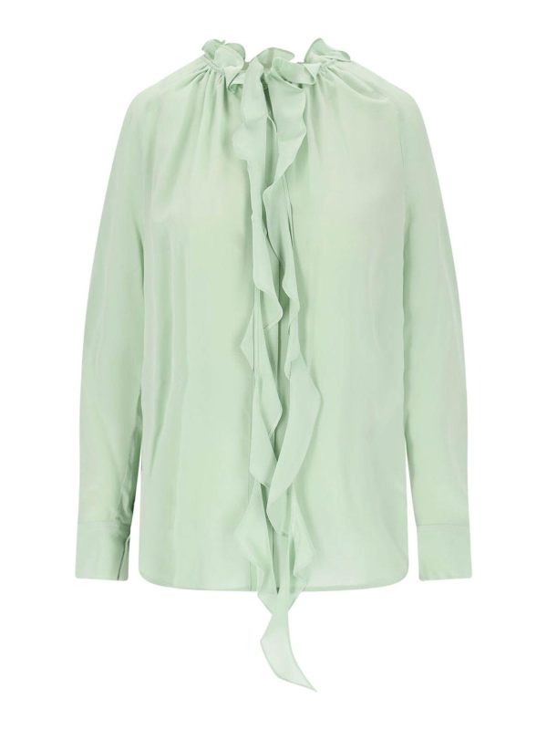 Victoria Beckham Chemise - Vert