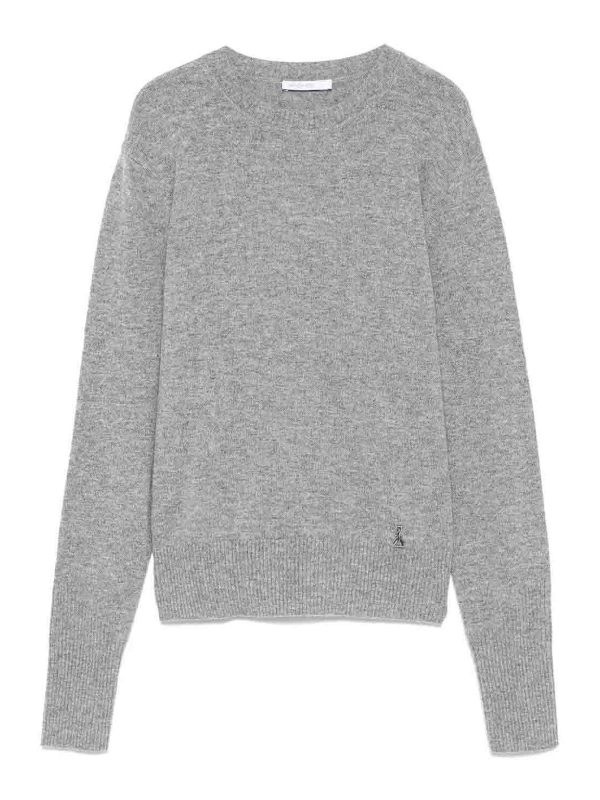 Patrizia Pepe Pull Col Rond - Gris