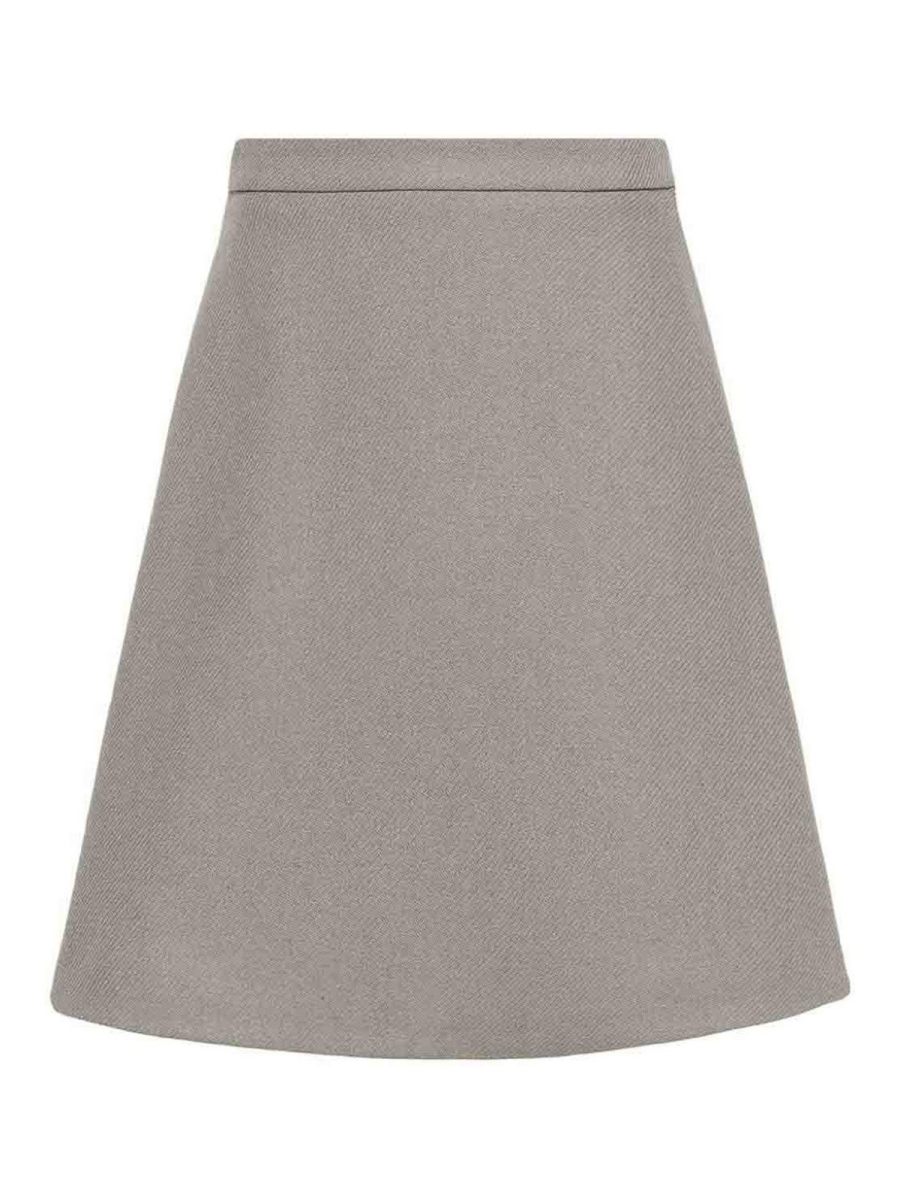 Ami Paris Jupe Midi - Gris