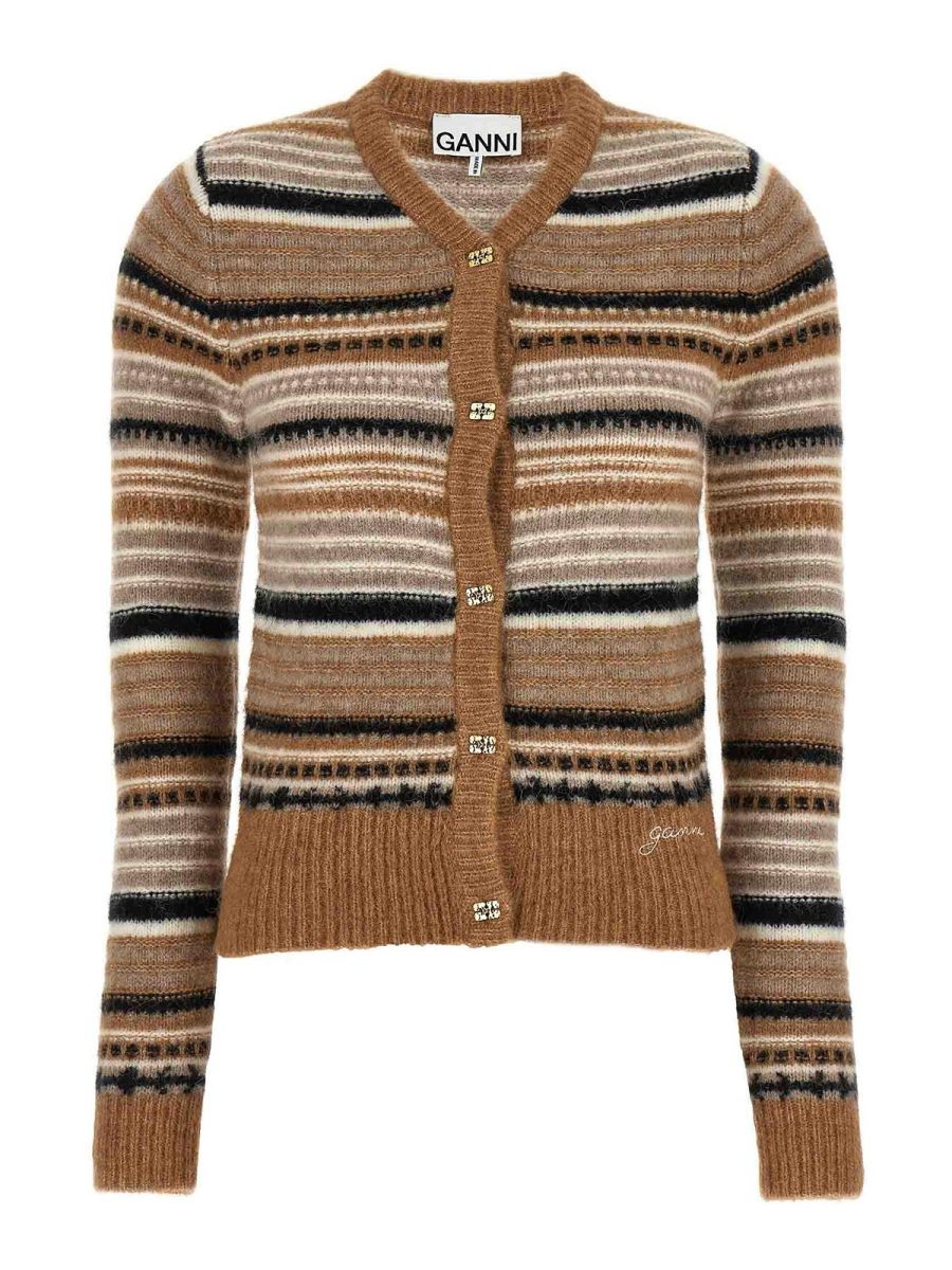Ganni Cardigan - Multicolore