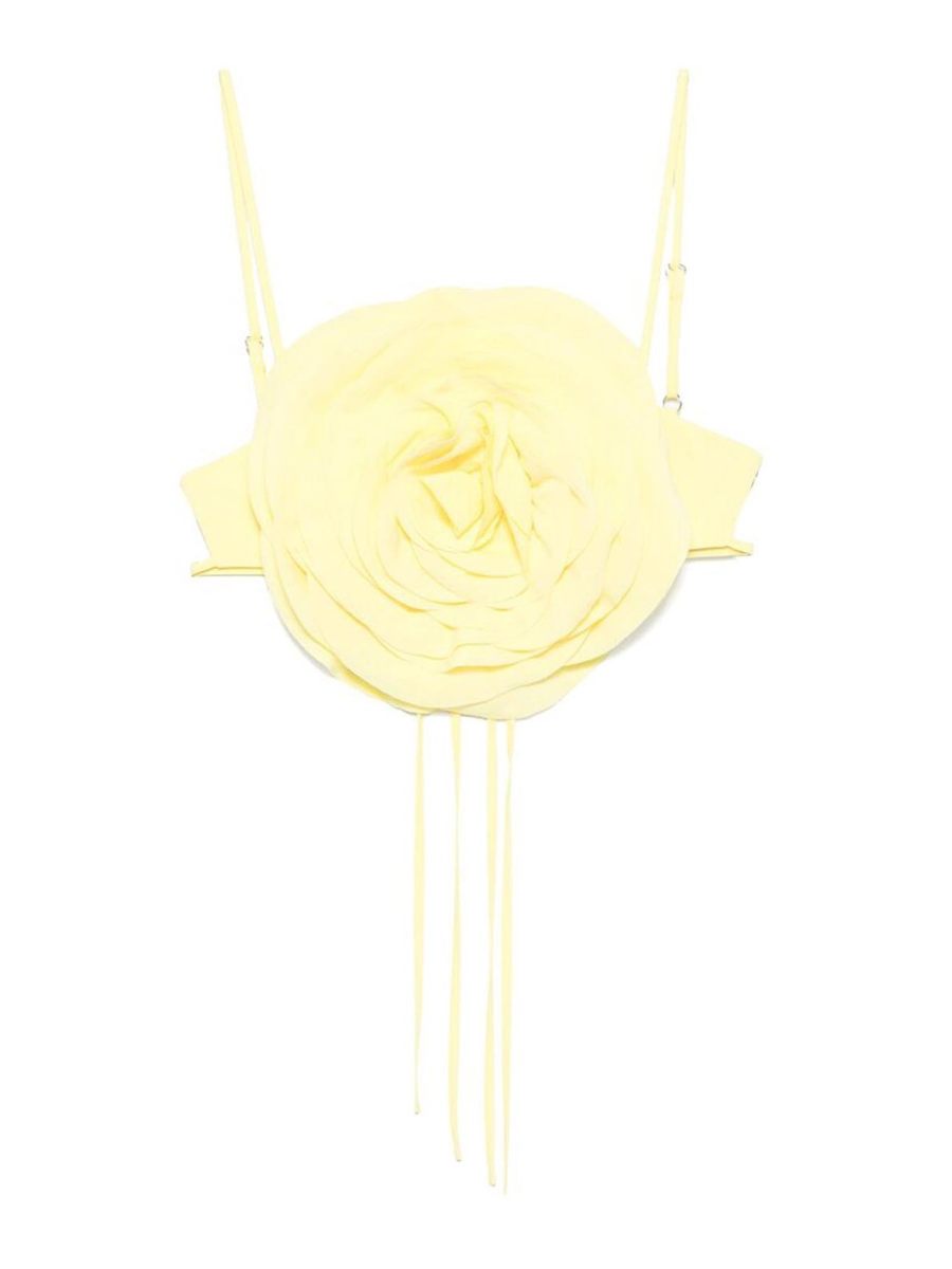 Blumarine Top - Jaune