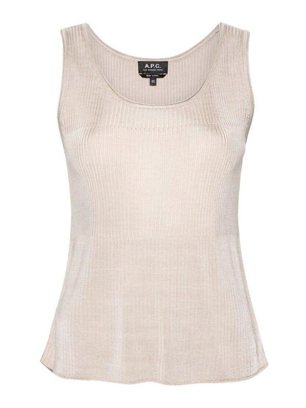 A. P.C. Top - Beige