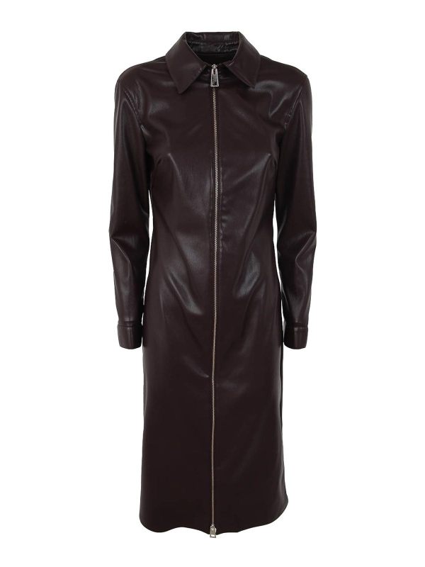 Liviana Conti Robe Au Genou - Marron