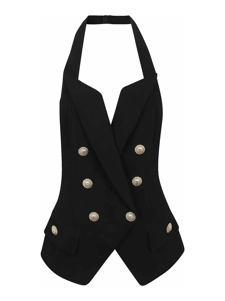 Balmain Top - Noir
