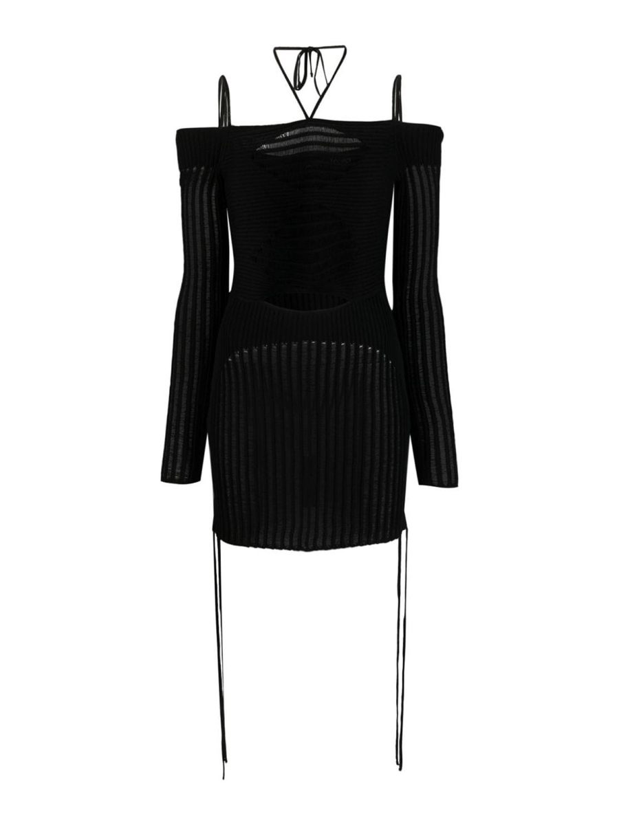 Andreādamo Robe Courte - Noir