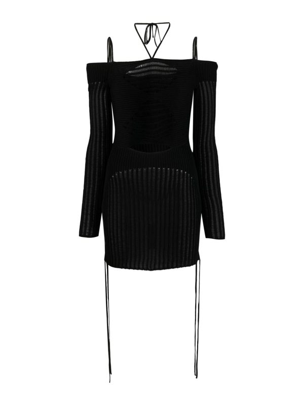 Andreādamo Robe Courte - Noir