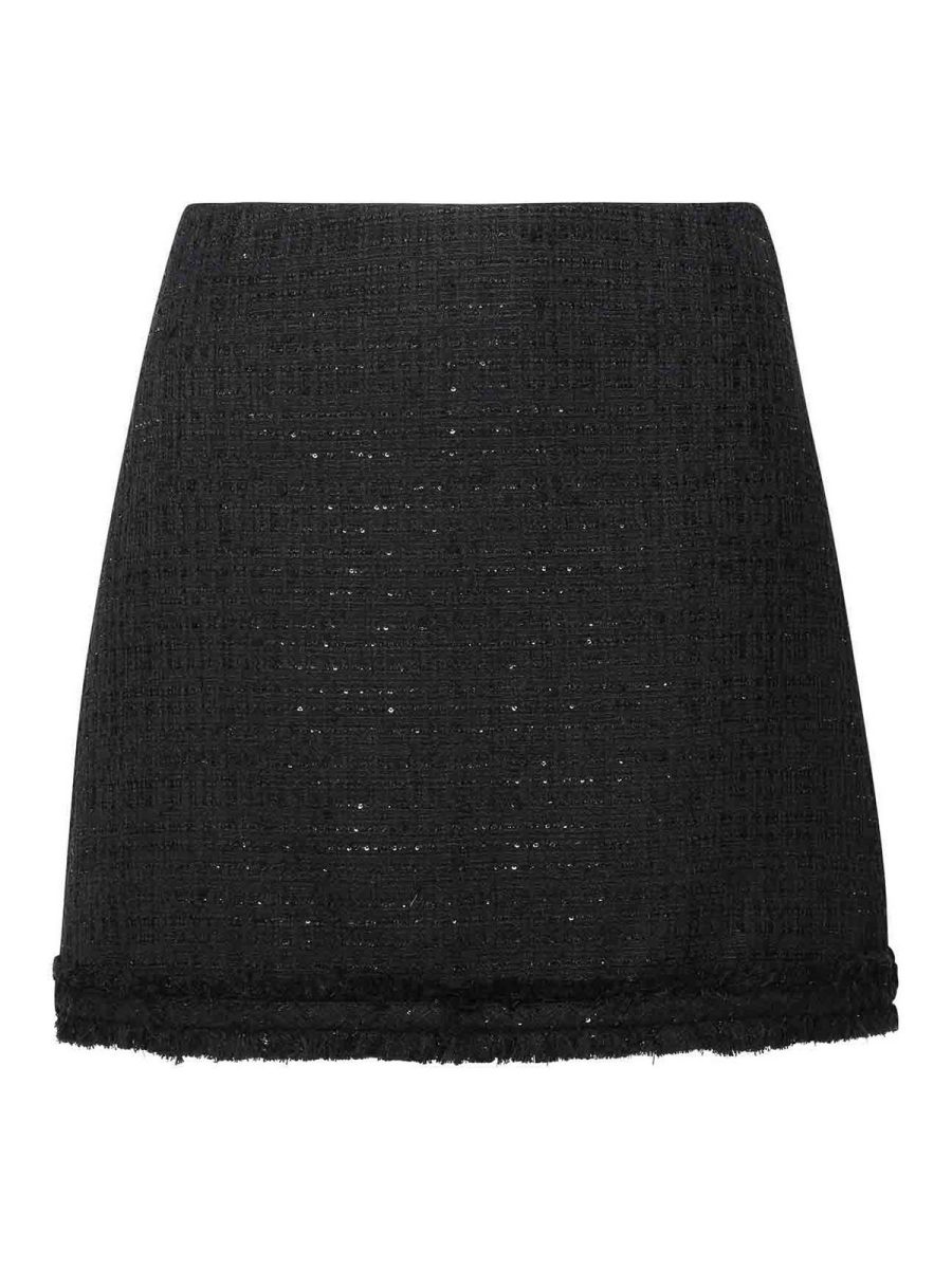 Versace Mini Jupe - Noir