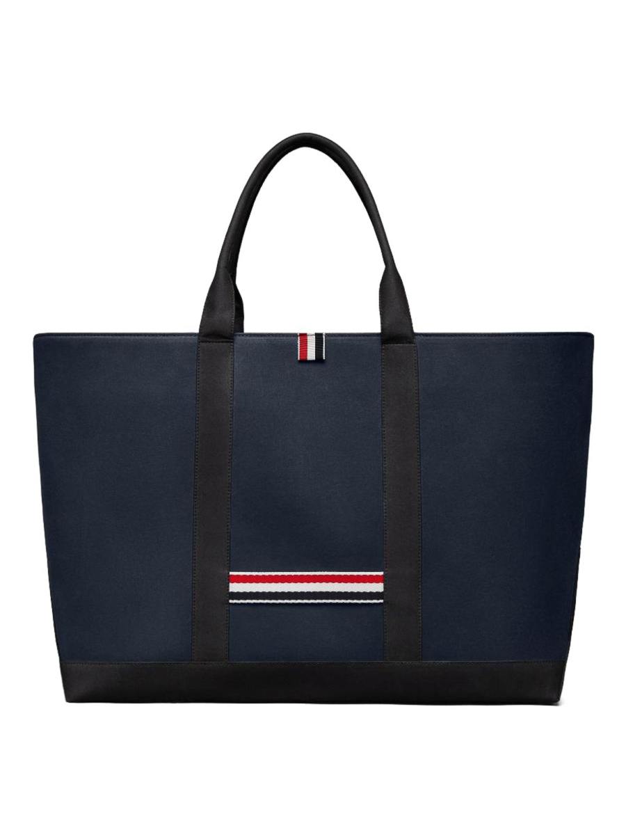 Thom Browne Sac Cabas - Bleu