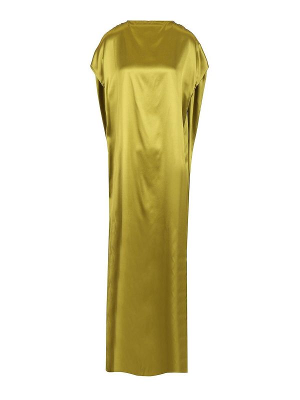 Dries Van Noten Maxi Robe - Vert
