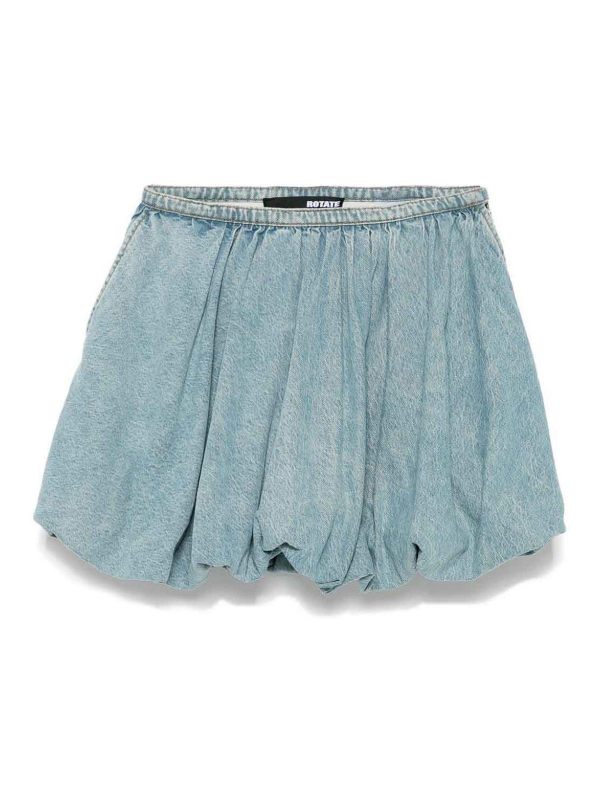 Rotate Birger Christensen Mini Jupe - Bleu