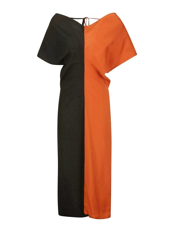 Colville Robe Au Genou - Orange