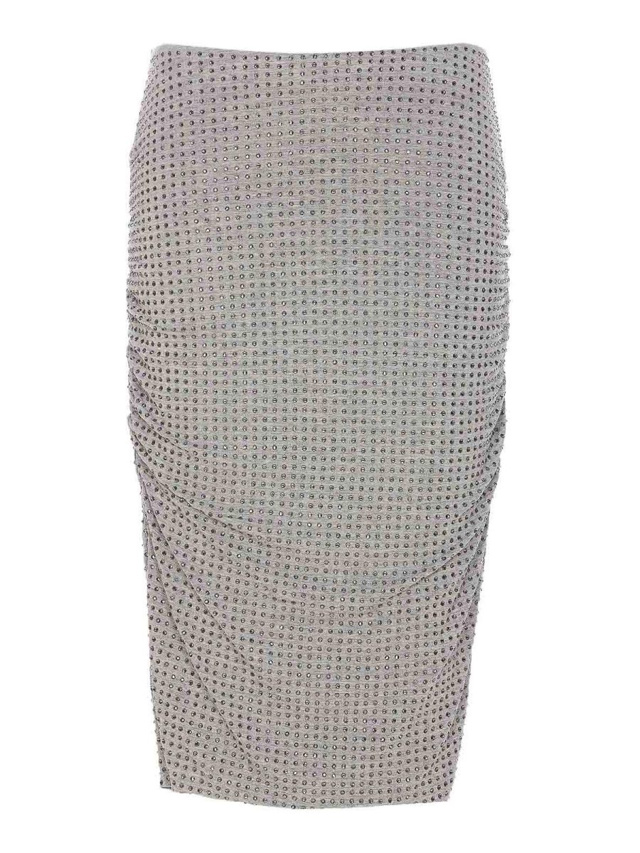 Pinko Jupe Midi - Gris