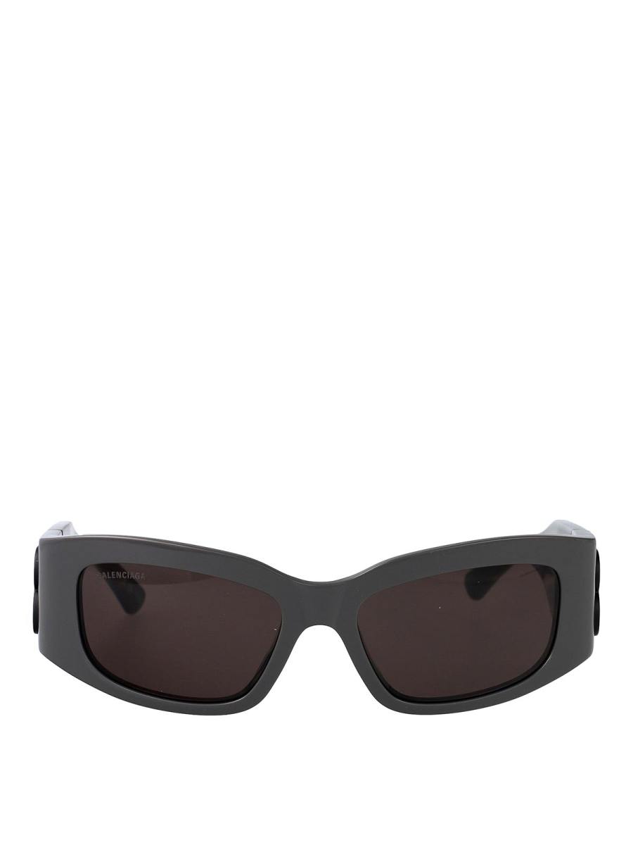 Balenciaga Lunettes De Soleil - Gris