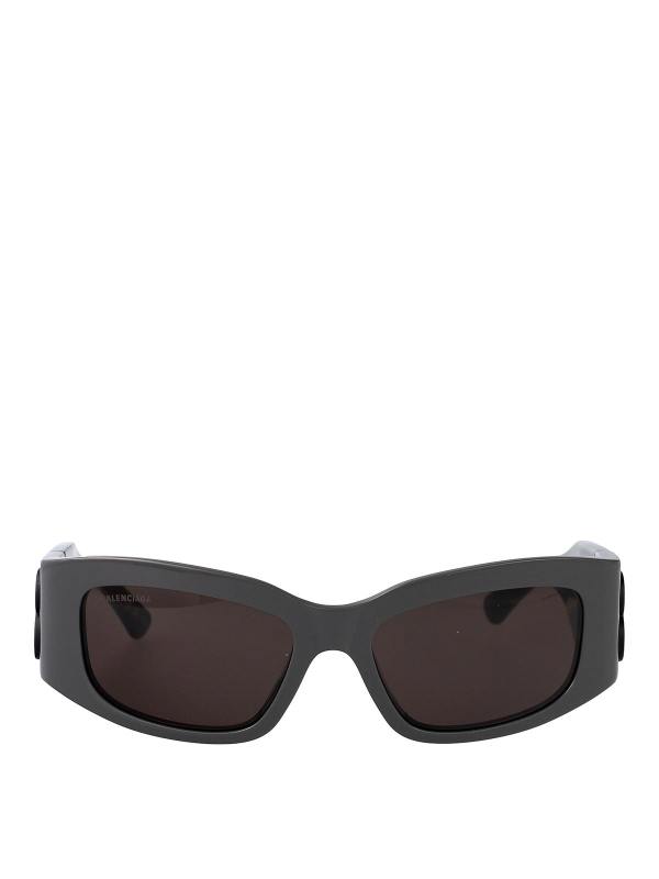Balenciaga Lunettes De Soleil - Gris